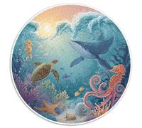 Puzzle 1000 Pezzi Tema Sottomarino Esclusivo - Scopri Un Universo Colorato Con Questo Puzzle Artistico. Alta Qualità E Facilità Di Montaggio. Ideale Per Migliorare La Concentrazione.