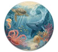 Puzzle 1000 Pezzi Tema Sottomarino Esclusivo - Scopri Un Universo Colorato Con Questo Puzzle Artistico. Alta Qualità E Facilità Di Montaggio. Ideale Per Migliorare La Concentrazione.