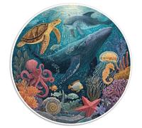 Puzzle 1000 Pezzi Tema Sottomarino Esclusivo - Scopri Un Universo Colorato Con Questo Puzzle Artistico. Alta Qualità E Facilità Di Montaggio. Ideale Per Rilassarsi E Decorare.