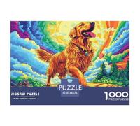 Puzzle 1000 Pezzi The Labrador Retriever Qualità Premium Pet Dog Puzzle Impegnativo Idea Regalo Uomo E Donna Adulti E Bambini Più Grandi 38x26cm/1000pcs