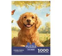 Puzzle 1000 Pezzi The Labrador Retriever Qualità Premium Pet Dog Puzzle Impegnativo Puzzle Al Divertenti Per Uomo E Donna Per Adulti E Bambini Da 12 Anni 38x26cm/1000pcs