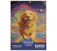 Puzzle 1000 Pezzi The Labrador Retriever Qualità Premium Pet Dog Puzzle Impegnativo Puzzle Al Divertenti Per Uomo E Donna Per Adulti E Ragazzi 70x50cm/1000pcs
