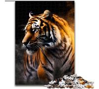 Puzzle 1000 pezzi Tigre Puzzle impossibile per adulti dimensioni 50x75cm Idea regalo di compleanno, gioco rompicapo impegnativo