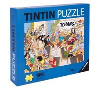 Puzzle 1000 pezzi Tintin, Tchang! Tintin in Tibet + Poster 68 x 48 cm (81568)