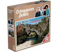 Puzzle 1000 pezzi Topi Games Echappées Belles Ardèche Ponte sopra il fiume - Nouvo