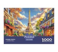 Puzzle 1000 Pezzi Torre Eiffel_ Parigi | Puzzle Per Adulti E Bambini | Per Tutta La Famiglia | Con Una Misura Di 52x38cm/1000pcs |