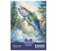 Puzzle 1000 Pezzi Trout Qualità Premium Tropical Fish Divertimento Idea Regalo Uomo E Donna Regalo Per Adulti E Bambini Da 14 Anni E Più 70x50cm/1000pcs