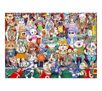 Puzzle 1000 pezzi, Un Puzzle Difficile, Puzzle 1000 pezzi per Adulti per Tutta la Famiglia, Regali per Donne, Regali per Uomini, tema: Gioco di Basket