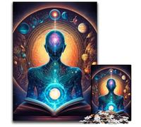 Puzzle 1000 pezzi Universo Zen Esoterico per adulti, perfetto per la casa o l'ufficio, regalo di Natale ideale 26X38CM/10,23x14,96 pollici