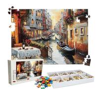 Puzzle 1000 Pezzi Venezia Architettura(2), Puzzle 1000 Pièces Challenge Impossible, Puzzles 75x50 cm Taglia Grande Adulti, Giochi Educativo per Famiglie, Puzzles Classici, Decorazioni Casa W3H-327