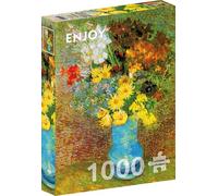 Puzzle Vincent Van Gogh: Vaso con Margherite e Anemoni 1000 Pezzi