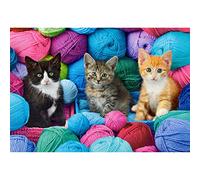 Castorland - Puzzle Gattini nel negozio di filati - 1000 Pezzi