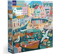 Puzzle 1000 pièces : Port de Bord de Mer