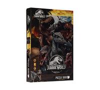 Sagas,Jurassic World- Puzzle 1000 piezas Jurassic World Compo Varios Does Not Apply Pezzi Vari, Multicolore, One size, RS531139