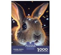 Puzzle 1000 Rabbit Lighting Puzzle Per Adolescenti Gioco Rompicapo Regali Per Donne Regali Unici Per Compleanno E Natale 52x38cm/1000pcs