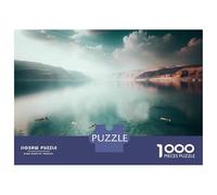 Puzzle 1000 Swimming in The Dead Sea Puzzle Per Adolescenti Gioco Rompicapo Regali Per Donne Regali Unici Per Compleanno E Natale 52x38cm/1000pcs