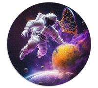 Puzzle 1000 Teile, Astronaut spielt Basketball, Puzzle, anspruchsvolles DIY-Dekorationsspiel, interaktives Familienspielzeug, 1000 Teile (67,5x67,5cm)