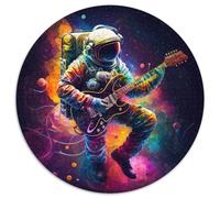 Puzzle 1000 Teile für Erwachsene, Astronaut spielt Gitarre, Puzzle, Denksportaufgabe und Heimdekoration, perfektes Weihnachtsgeschenk, 1000 Teile (67,5x67,5cm)