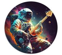 Puzzle 1000 Teile für Erwachsene, Astronauten-Rundpuzzle für 1000-teilige Familienspieleabende, Heimdekoration und Gehirntrainingsgeschenk, 1000 Teile (67,5x67,5cm)