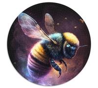Puzzle 1000 Teile für Erwachsene, Bienen-Rundpuzzle 1000 Teile für Erwachsene, anspruchsvolles Denkspiel - entspannendes Spielzeug für Teenager, 1000 Teile (67,5x67,5cm)