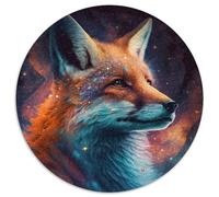 Puzzle 1000 Teile für Erwachsene, Fantasy-Fuchs, Papierpuzzle, Geschenk, DIY-Spaß, geeignet für die Dekoration von Zuhause, Wohnzimmer, Büro, 1000 Stück (67,5x67,5cm)
