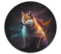Puzzle 1000 Teile für Erwachsene, Fantasy Shiba Inu, Papierpuzzle, Geschenk, DIY-Spaß, geeignet für die Dekoration von Zuhause, Wohnzimmer, Büro, 1000 Stück (67,5x67,5cm)