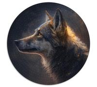 Puzzle 1000 Teile für Erwachsene, Fantasy-Wolf-Papierpuzzle, Geschenk, DIY-Spaß, geeignet für die Dekoration von Zuhause, Wohnzimmer, Büro, 1000 Stück (67,5x67,5cm)