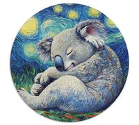 Puzzle 1000 Teile für Erwachsene, Faultier-Nachthimmel, Puzzle, Denksportaufgabe und Heimdekoration, perfektes Weihnachtsgeschenk, 1000 Teile (67,5x67,5cm)