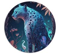 Puzzle 1000 Teile für Erwachsene, Geister der Natur, runde Puzzles für 1000 Teile, ideal für Familienspaß, Entspannung und Urlaubsgeschenke, 1000 Teile (67,5x67,5cm)
