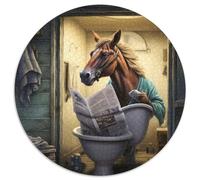 Puzzle 1000 Teile für Erwachsene, Pferde-Papierpuzzle, Weihnachtsgeschenk für Teenager, Stressabbau, cooles einzigartiges Geschenk für die Familie, 1000 Teile (67,5x67,5cm)