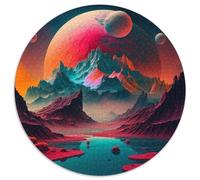 Puzzle 1000 Teile für Erwachsene, Universum, Planet, Papierpuzzle, Weihnachtsgeschenk, Stressabbau für Teenager, cooles einzigartiges Geschenk für die Familie, 1000 Teile (67,5x67,5cm)