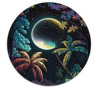 Puzzle 1000 Teile, Strand bei Nacht, Puzzles für Erwachsene, Denkspiel für Teenager und Familieninteraktion, 1000 Teile (67,5x67,5cm)