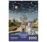 Puzzle 1000 Teiles Ägyptische Katze Für Die Ganze Familie Klassische Puzzles Interaktives Spielzeug Pädagogisches Spiel Home Dekoration 38x26cm/1000pcs