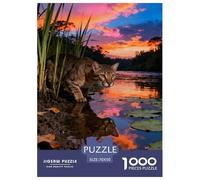 Puzzle 1000 Teiles Flachkopfige Katze Für Erwachsene Und Kinder Ab 14 Jahren Herausforderndes Rätsel Schwer Pädagogisches Spielzeug Pädagogisches Spiel Home Dekoration 70x50cm/1000pcs