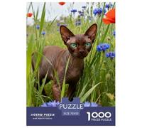 Puzzle 1000 Teiles Peter die kahle Katze Für Die Ganze Familie Klassische Puzzles Interaktives Spielzeug Pädagogisches Spiel Home Dekoration 70x50cm/1000pcs