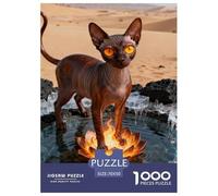 Puzzle 1000 Teiles Peter die kahle Katze Für Die Ganze Familie Klassische Puzzles Schwer Pädagogisches Spielzeug Pädagogisches Spiel Home Dekoration 70x50cm/1000pcs