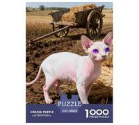 Puzzle 1000 Teiles Peter die kahle Katze Für Erwachsen Kinder Klassische Puzzles Interaktives Spielzeug Pädagogisches Spiel Home Dekoration 38x26cm/1000pcs
