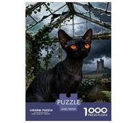 Puzzle 1000 Teiles Peter die kahle Katze Für Erwachsen Kinder Klassische Puzzles Interaktives Spielzeug Pädagogisches Spiel Home Dekoration 70x50cm/1000pcs