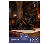 Puzzle 1000 Teiles Schildkröte Katze Für Erwachsene Und Kinder Klassische Puzzles Geschenk Schwer Pädagogisches Spielzeug Pädagogisches Spiel Home Dekoration 38x26cm/1000pcs