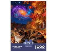 Puzzle 1000 Teiles Schöne Katze Für Erwachsen Kinder Klassische Puzzles Geschenk Schwer Pädagogisches Spielzeug Pädagogisches Spiel Home Dekoration 70x50cm/1000pcs