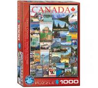 Puzzle 1000 Viaggi Canada Vintage Poste 6000-0778