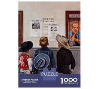 Puzzle 1000 Wanted Puzzle Per Adolescenti Gioco Rompicapo Regali Per Donne Regali Unici Per Compleanno E Natale 70x50cm/1000pcs