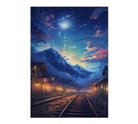 Puzzle 1000pcs(38x26cm) Night Train to Dreamscape Puzzle Per Adulti Gioco Per Famiglie Regali Per Donne Ideali Come Regali Per Tutta La Famiglia 1000pcs(38x26cm)