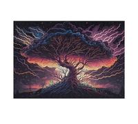 Puzzle 1000pcs(38x26cm) Per Adolescenti Electric Tree of Power Puzzle Per Adolescenti Giochi Rilassanti Decorazione Perfetta Riduzione Dello Stress Regali 1000pcs(38x26cm)