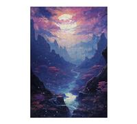 Puzzle 1000pcs(38x26cm) Per Adolescenti Enchanted Valley Moonlit Journey Puzzle Per Adolescenti Giochi Rilassanti Ma Divertenti E Umoristici Difficili E Stimolanti 1000pcs(38x26cm)