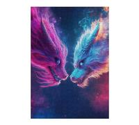Puzzle 1000pcs(38x26cm) Per Adolescenti Fantasy Dragon Duel Art Print Puzzle Per Adulti Gioco Pratico Decorazione Perfetta Aiuta Ad Allenare Il Cervello 1000pcs(38x26cm)