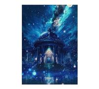 Puzzle 1000pcs(38x26cm) Per Adolescenti Magical Night Sky Temple Puzzle Per Adulti Giochi Rilassanti Sfida Difficile Regalo Di Compleanno, Regali, 1000pcs(38x26cm)