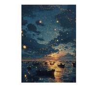 Puzzle 1000pcs(38x26cm) Per Adolescenti Magical Twilight Sea Puzzle Per Adolescenti Giochi Rilassanti Ma Divertenti E Umoristici Difficili E Stimolanti 1000pcs(38x26cm)
