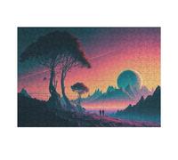 Puzzle 1000pcs(38x26cm) Per Adolescenti Ode to Romanticism Puzzle Per Adolescenti Giochi Rilassanti Decorazione Perfetta Riduzione Dello Stress Regali 1000pcs(38x26cm)