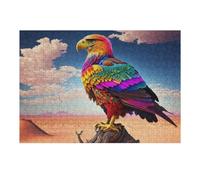 Puzzle 1000pcs(38x26cm) Per Adolescenti Rainbow Eagle in Desert Puzzle Per Adolescenti Giochi Rilassanti Decorazione Perfetta Riduzione Dello Stress Regali 1000pcs(38x26cm)